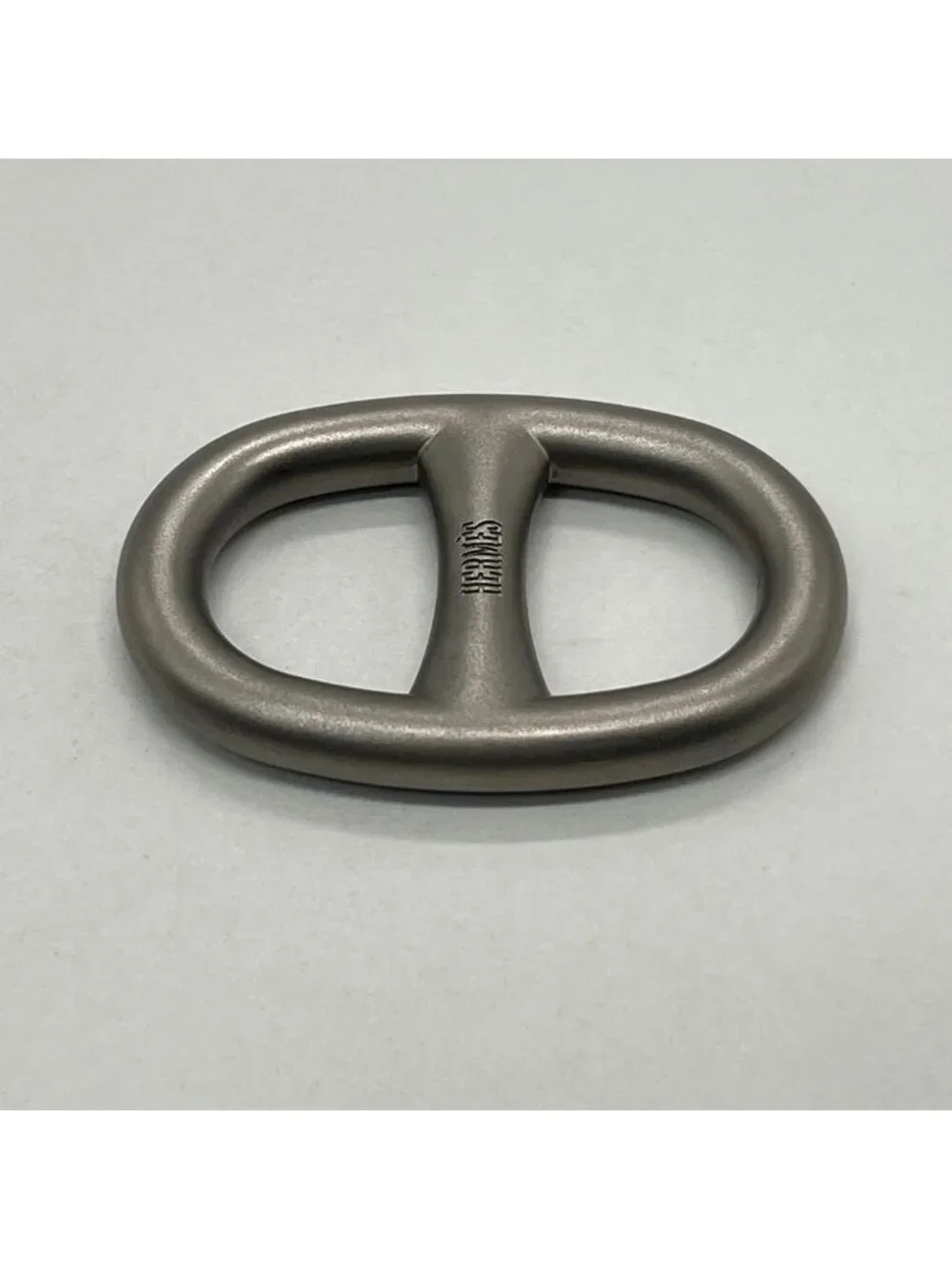 Hermes Chaine D'Ancre Scarf Ring Silver
